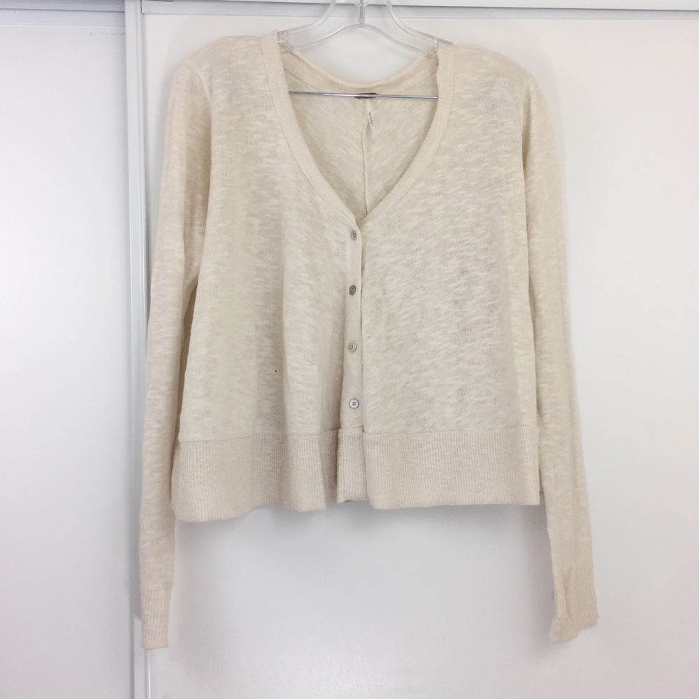 Free People Long Sleeve Button Up Cardigan ❣️